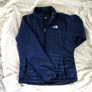 The North Face women's lightweight coat, navy, XL